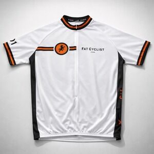 Fat Cyclist Jersey Performance Activewear Athleisure Racing XXL